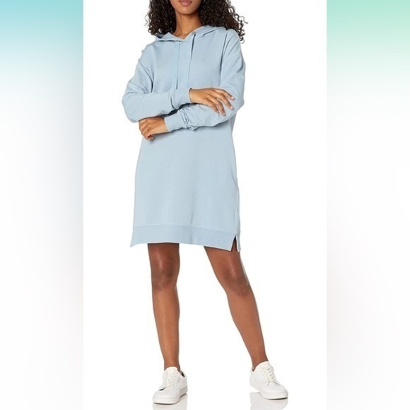 The Drop Sweatshirt Dress w/ hoodie and pockets in size XS, good used condition - Picture 1 of 10